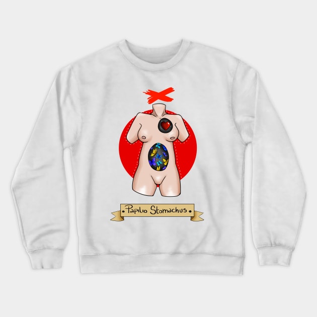 Papilio Stomachus (mtf) Crewneck Sweatshirt by The Red Coffee Cat